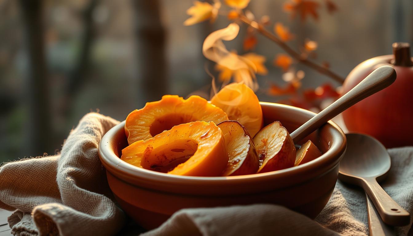 Autumn Roasted Squash & Apple Soup