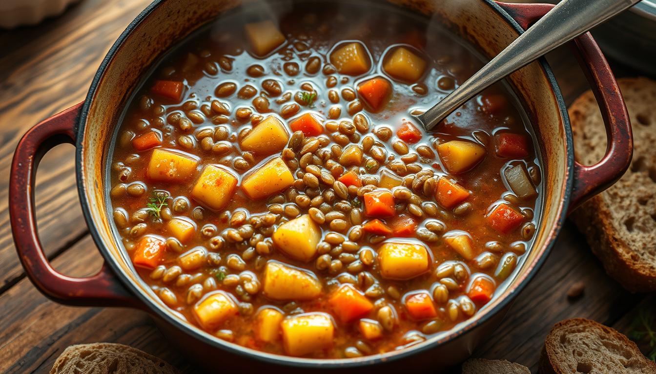 Hearty Lentil & Vegetable Stew