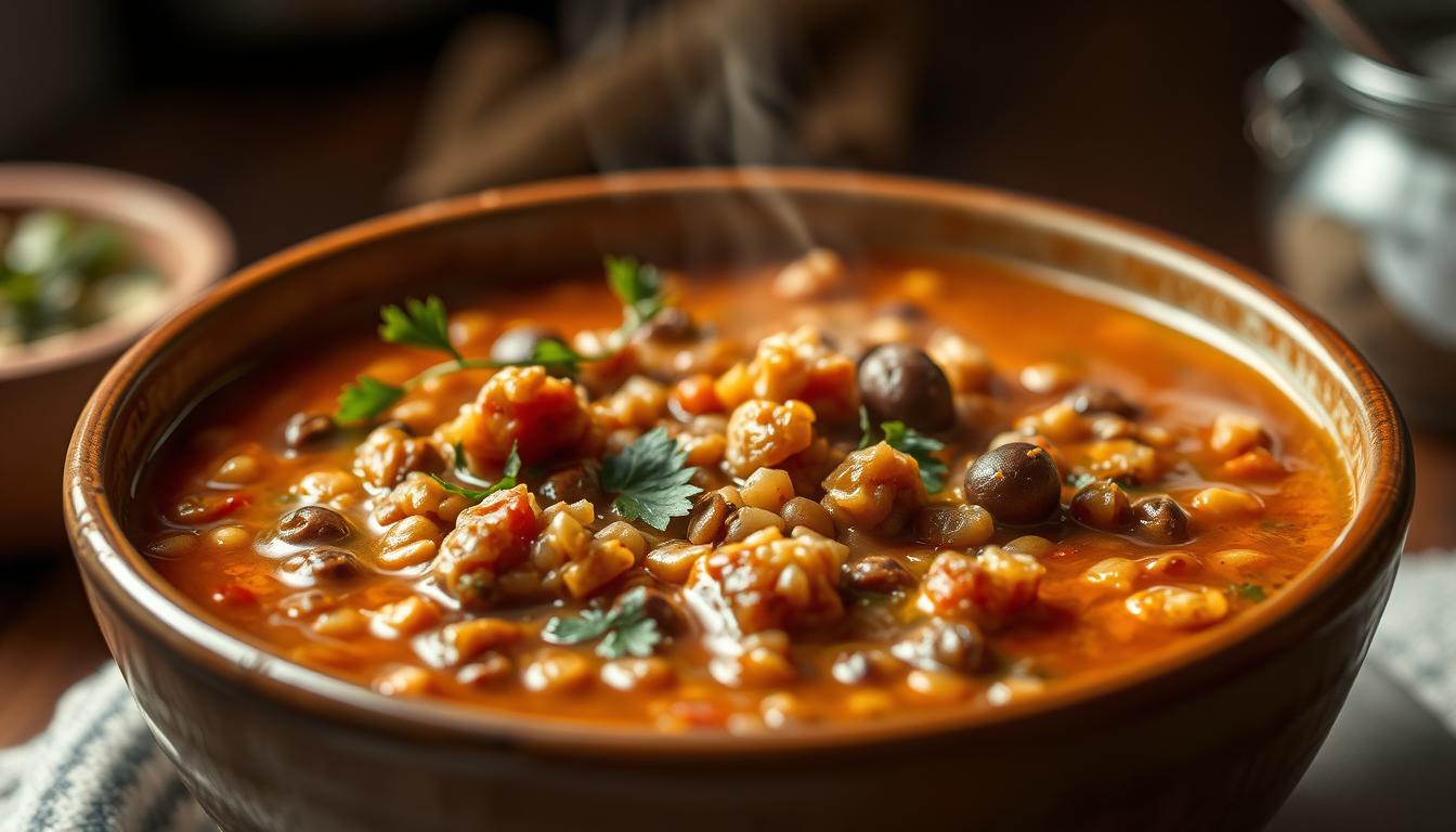 High-Protein Quinoa & Lentil Soup