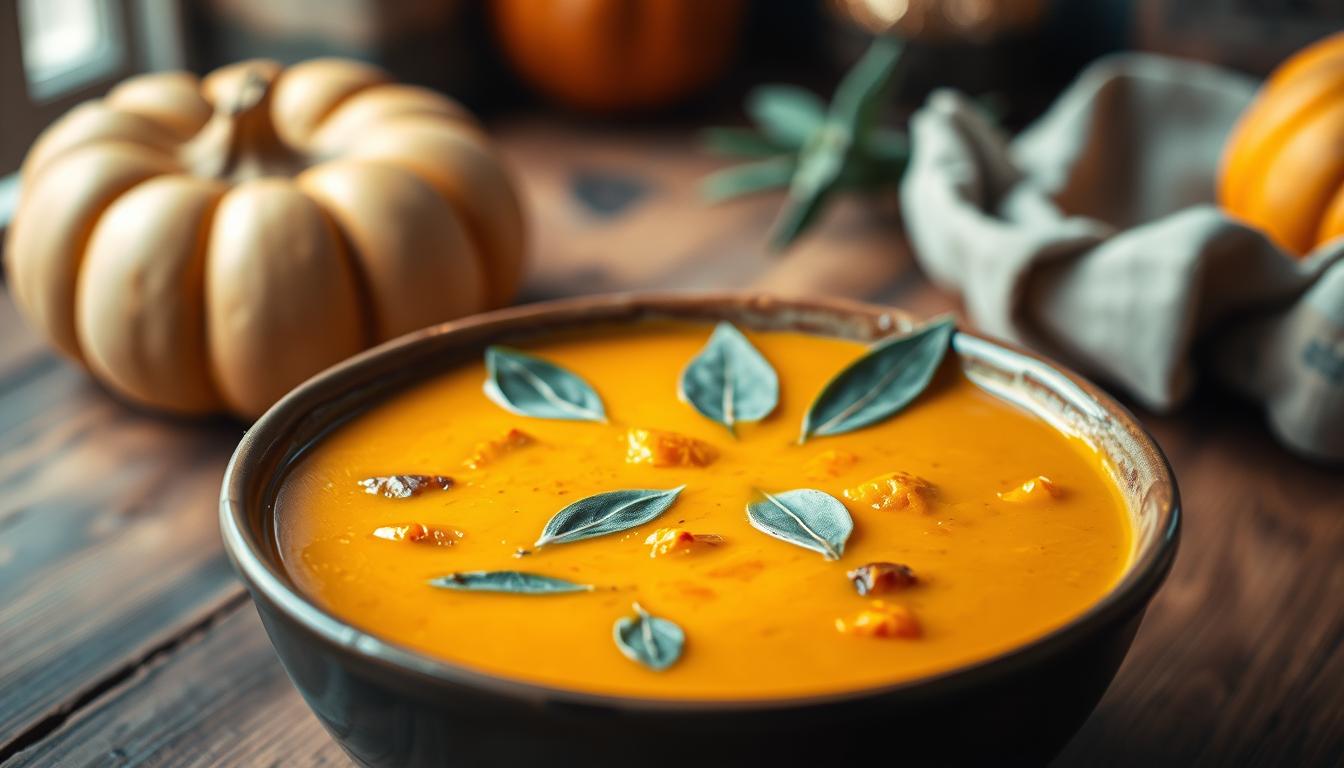 Roasted Pumpkin & Sage Soup