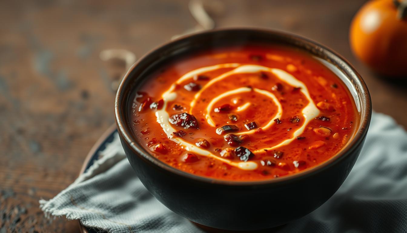 Smoky Tomato & Red Pepper Soup