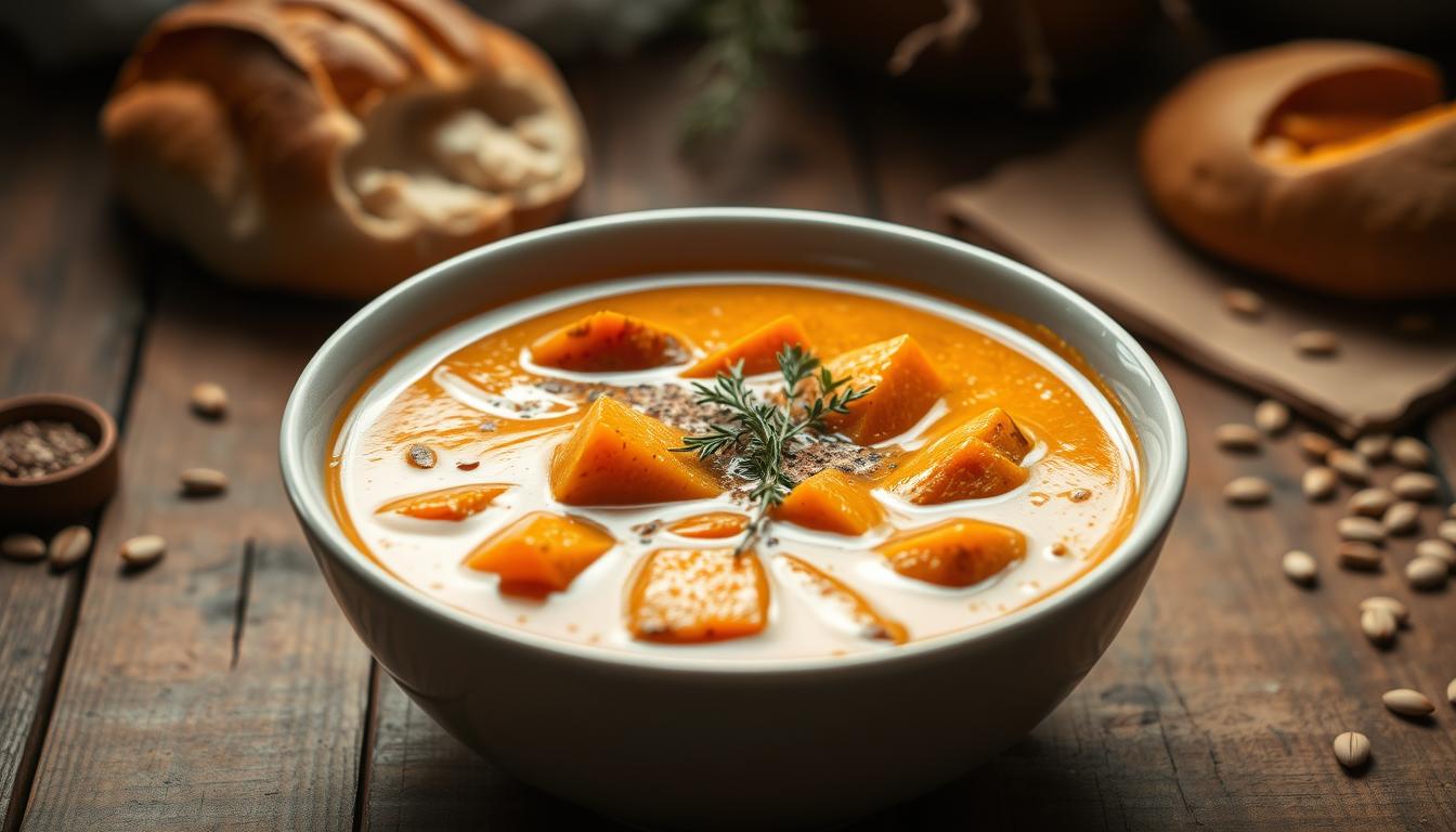 Spiced Sweet Potato & Carrot Soup