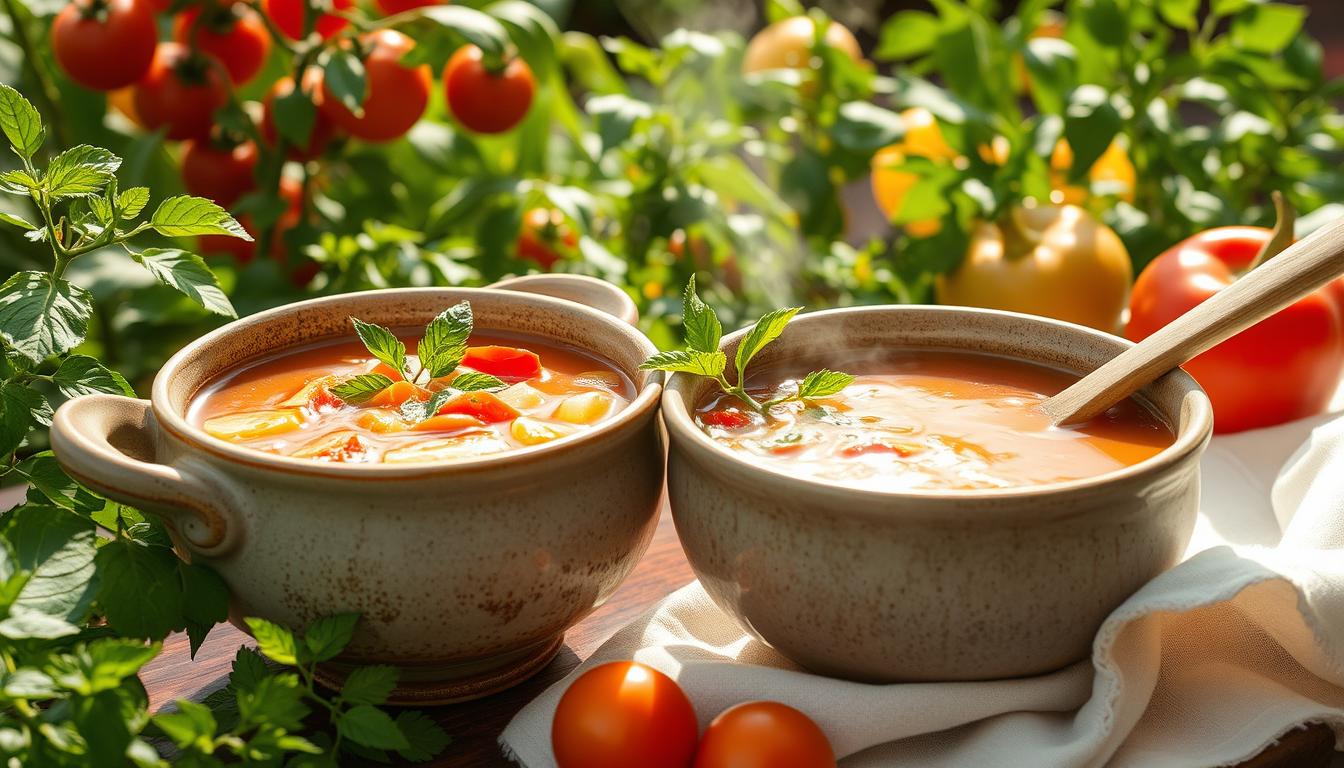 Summer Garden Vegetable Soup