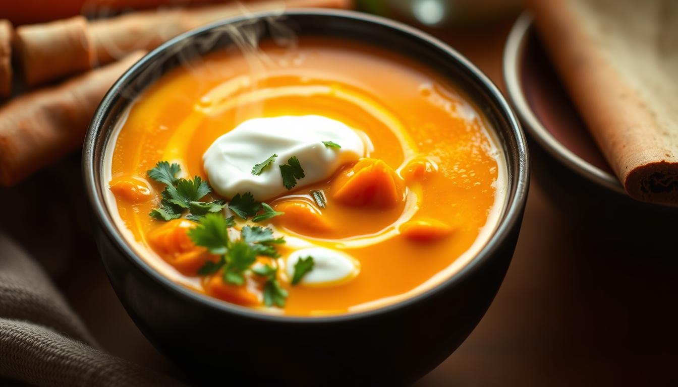 Turmeric Ginger Carrot Soup