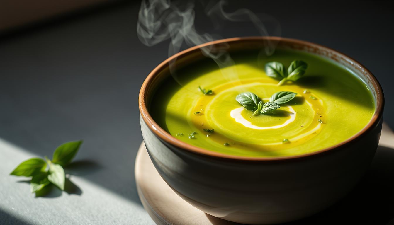 Zucchini & Basil Soup