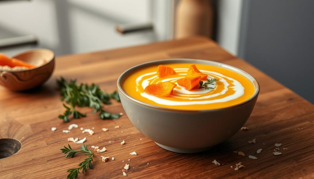 Carrot and Coconut Soup