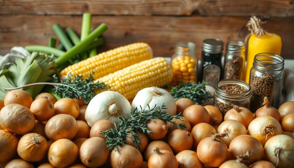 Corn Chowder Recipe ingredients
