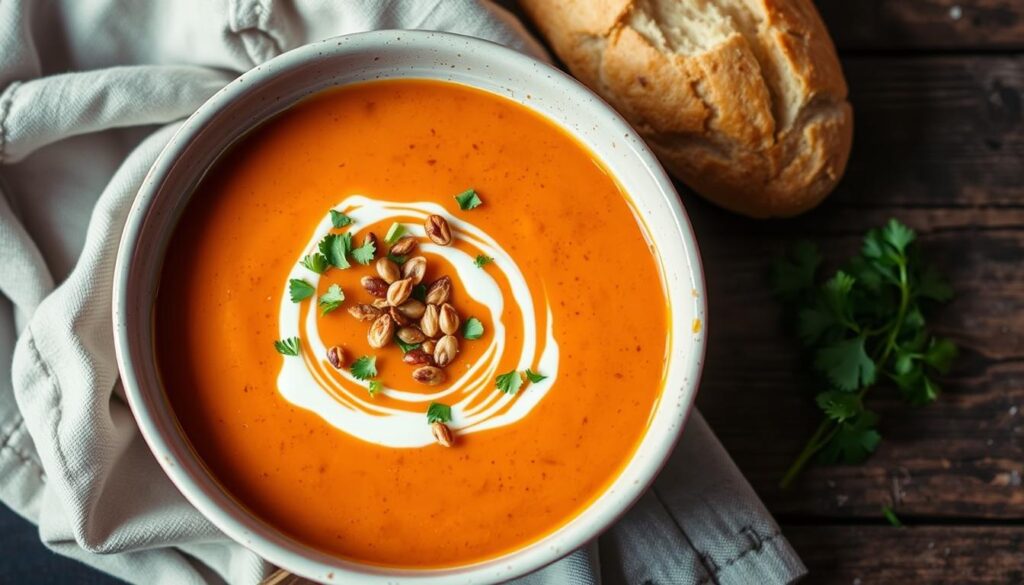 sweet potato soup recipe - creamy soup