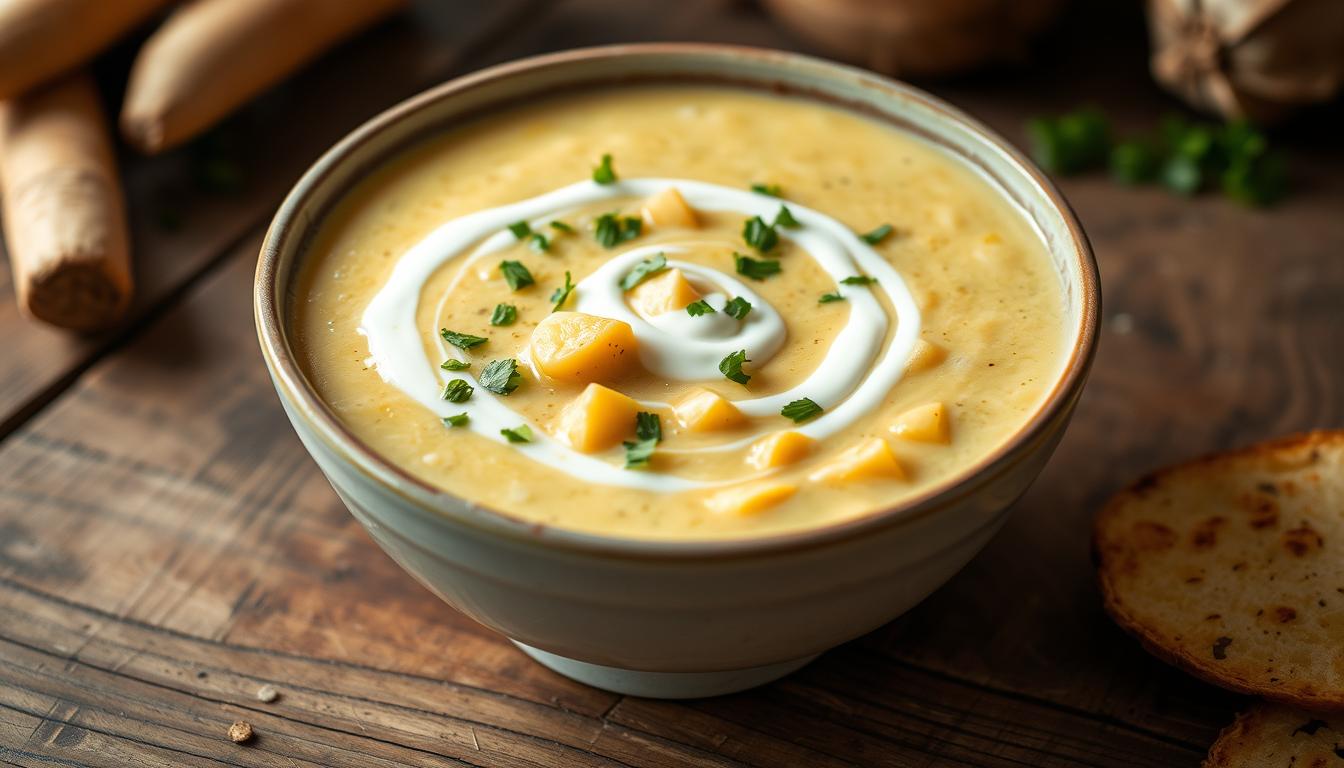 curried parsnip soup