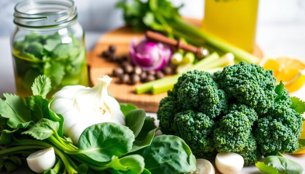 broccoli and spinach soup - detox soup ingredients