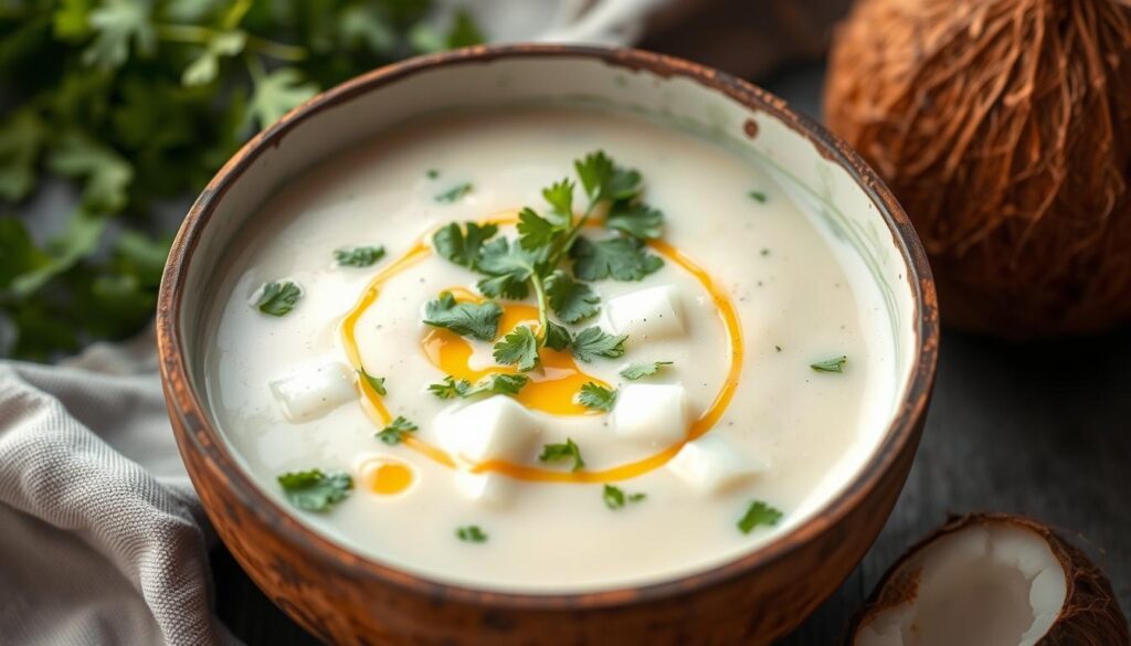 Coconut and Curried Cauliflower Soup Recipe
