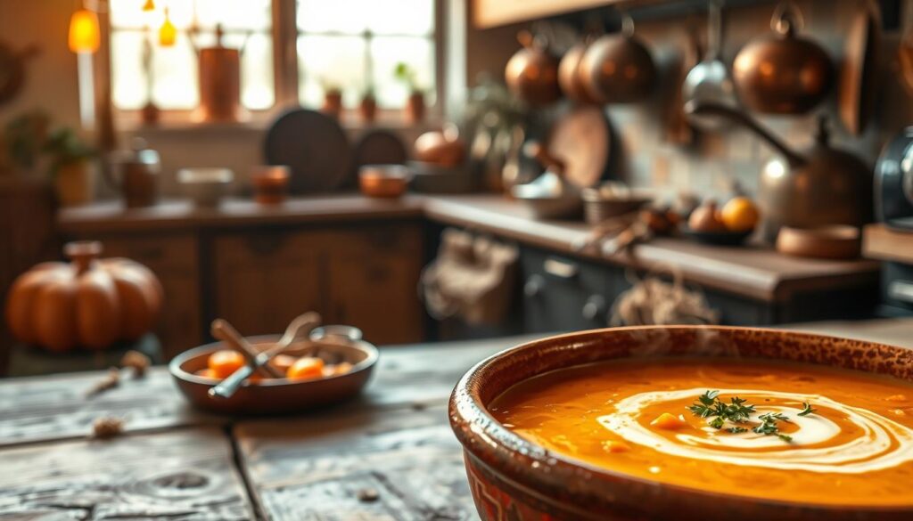 sweet potato and carrot soup