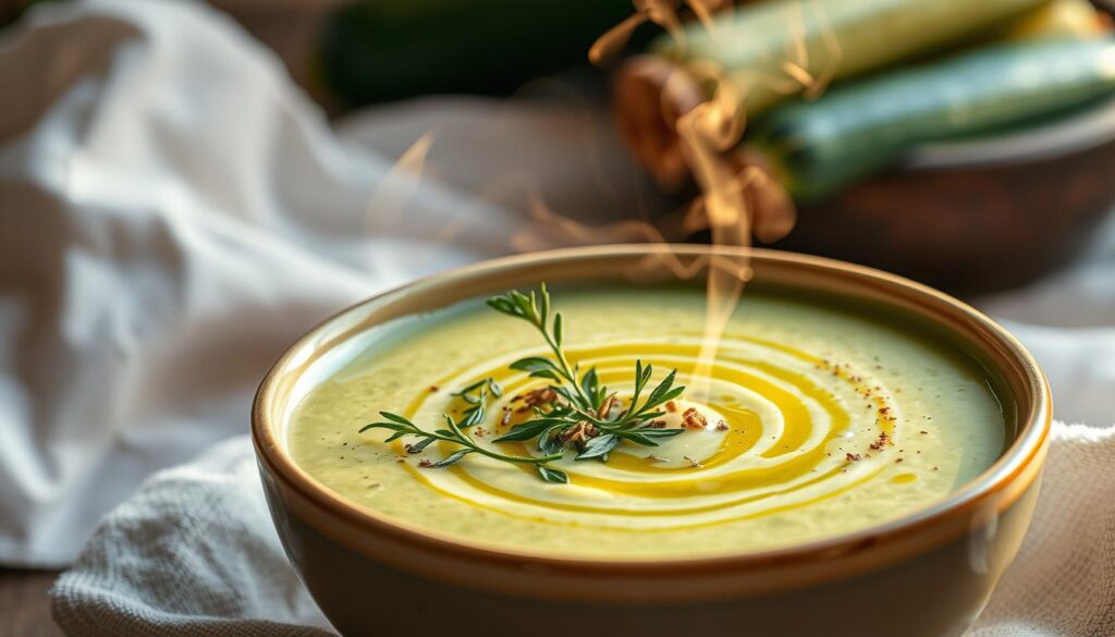 Zucchini Soup - healthy soup recipe