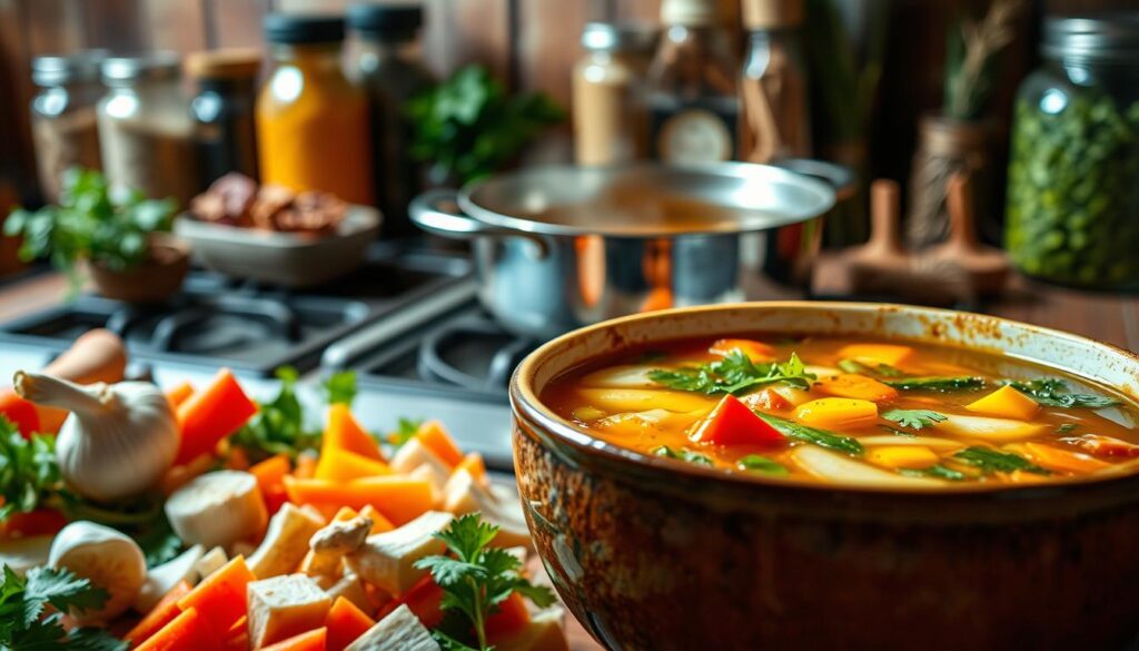 Garlic Soup - healthy soup recipe