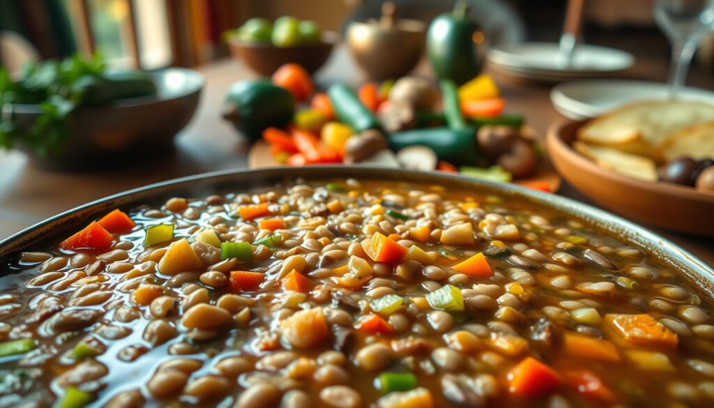 hearty lentil & vegetable stew