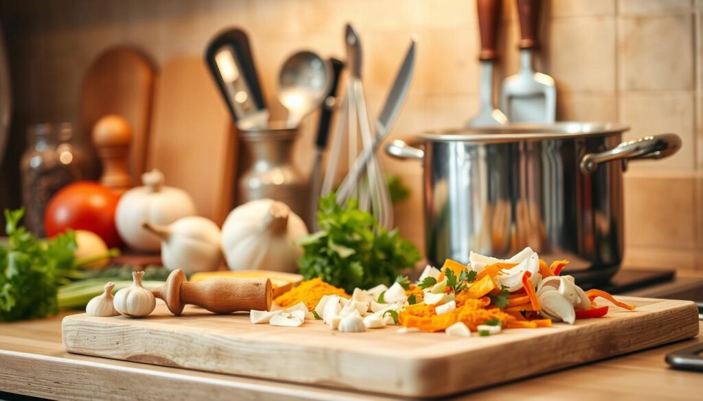 Garlic Soup - homemade soups equipment