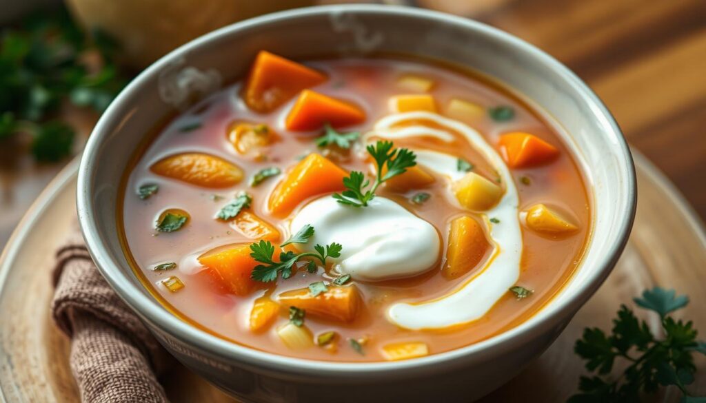 Ginger and Carrot Soup - nourishing vegetable soup
