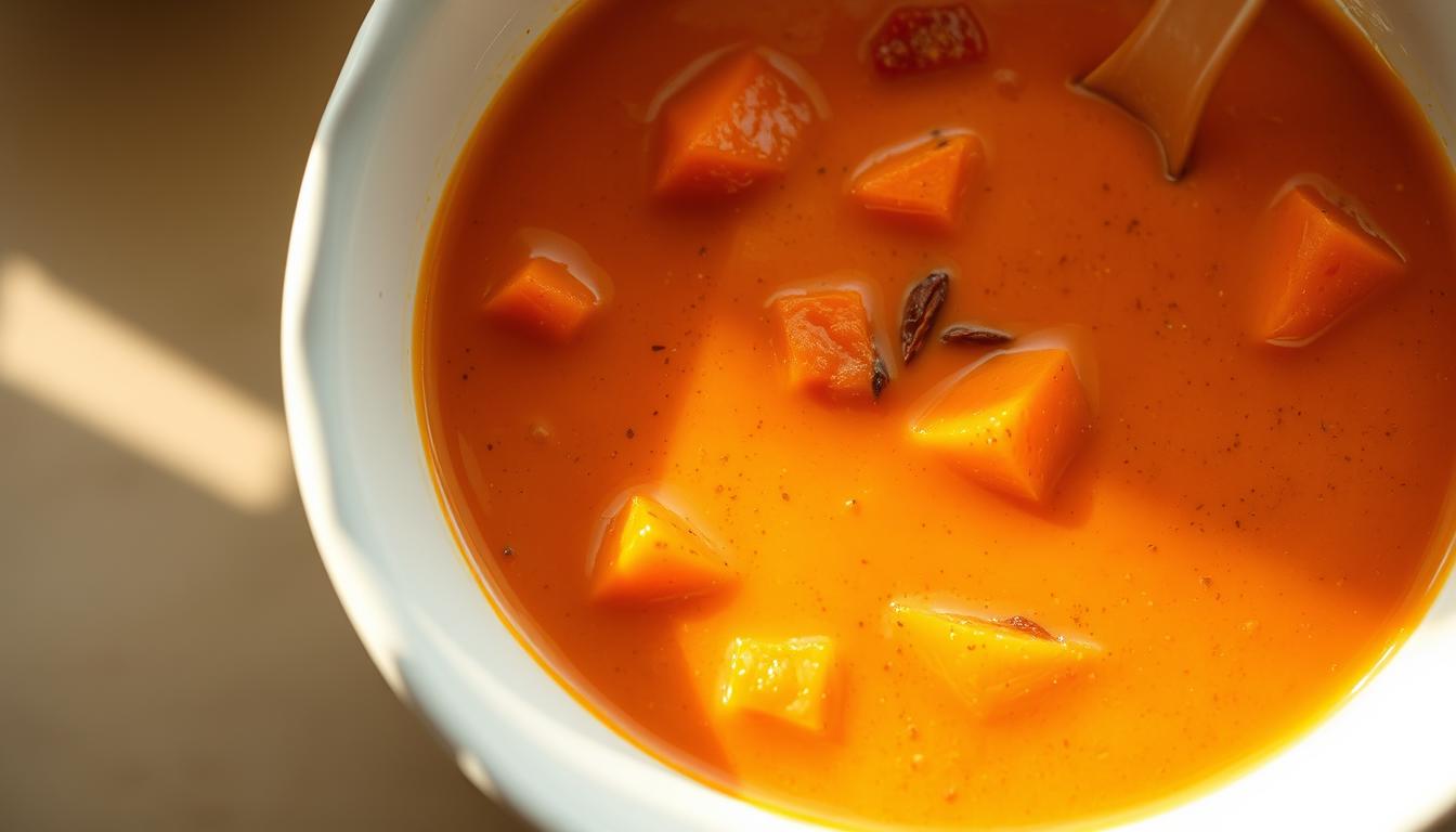 Roasted Carrot & Red Pepper Soup