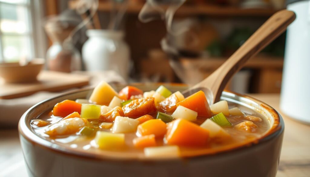 Slow Cooker Minestrone Soup